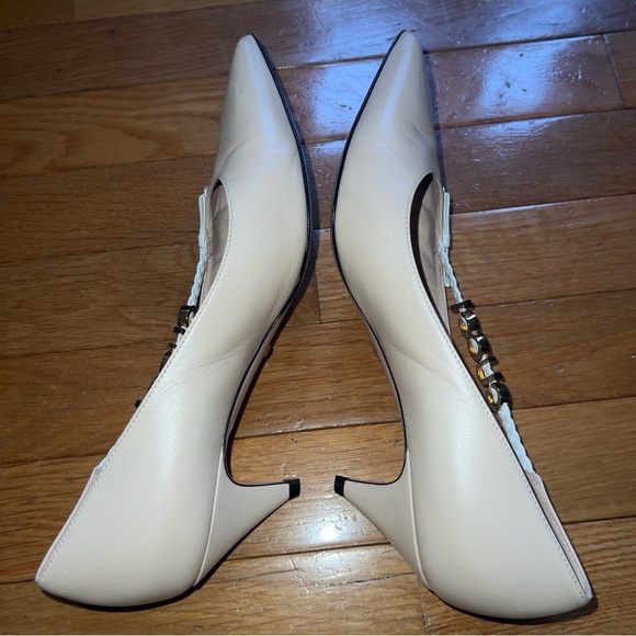 Gucci Pink Leather Heels - Picture 7 of 14